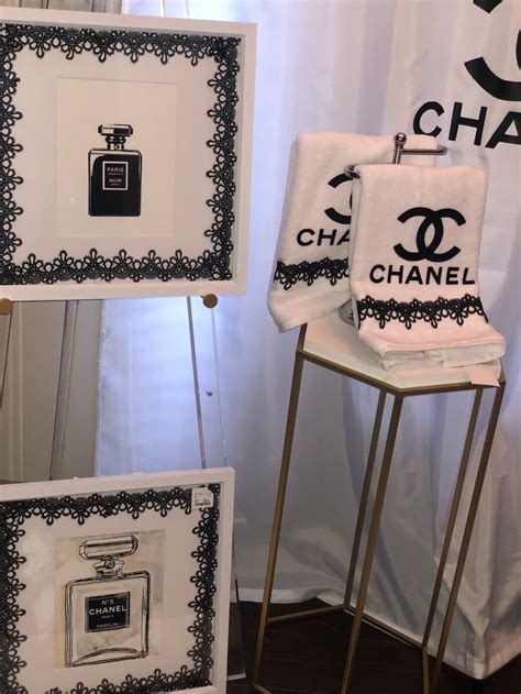 replica chanel bathroom set